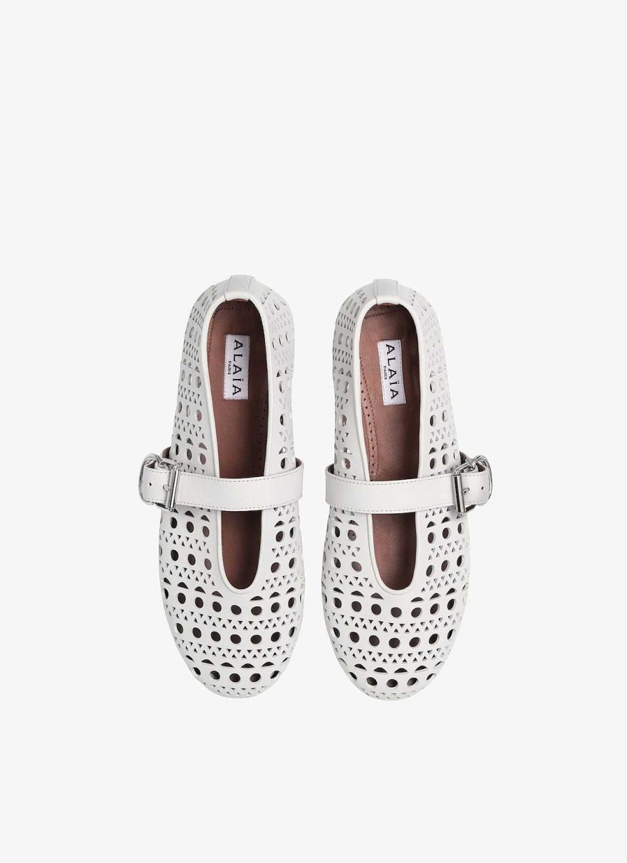 Chaussures Alaïa | Ballerines En Cuir Vienne