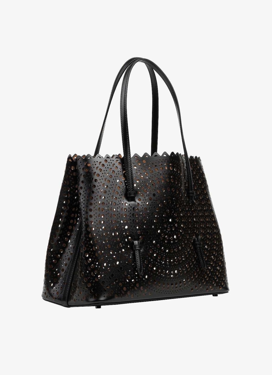 Sacs Alaïa | Sac Mina 32 En Luxueux Veau Vienne Ondule