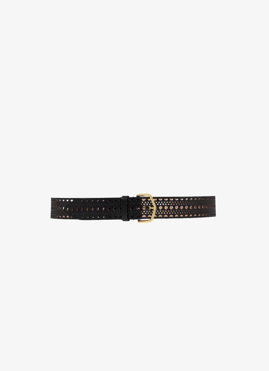 Accessoires Alaïa | Ceinture Neo Vienne En Cuir De Veau