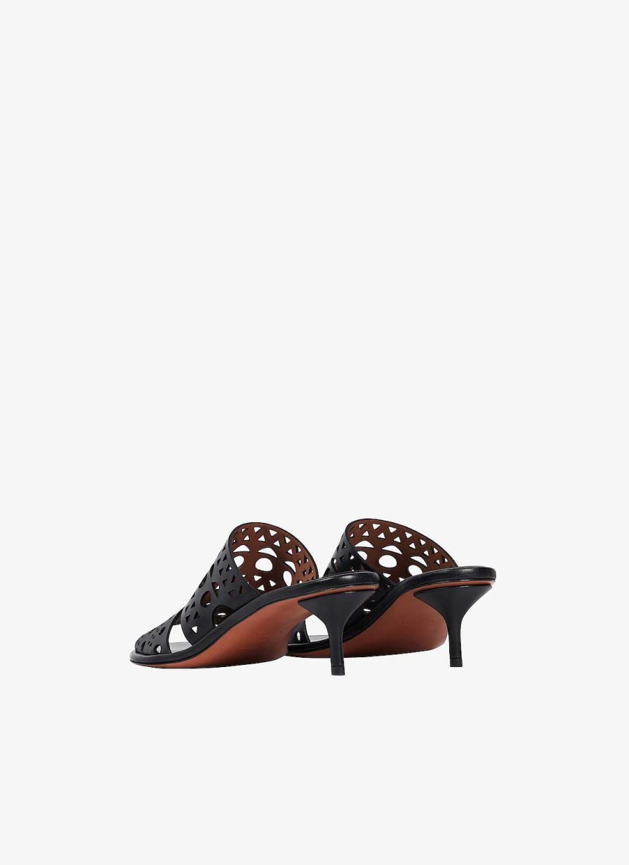 Chaussures Alaïa | Mule Vienne En Agneau De Vienne