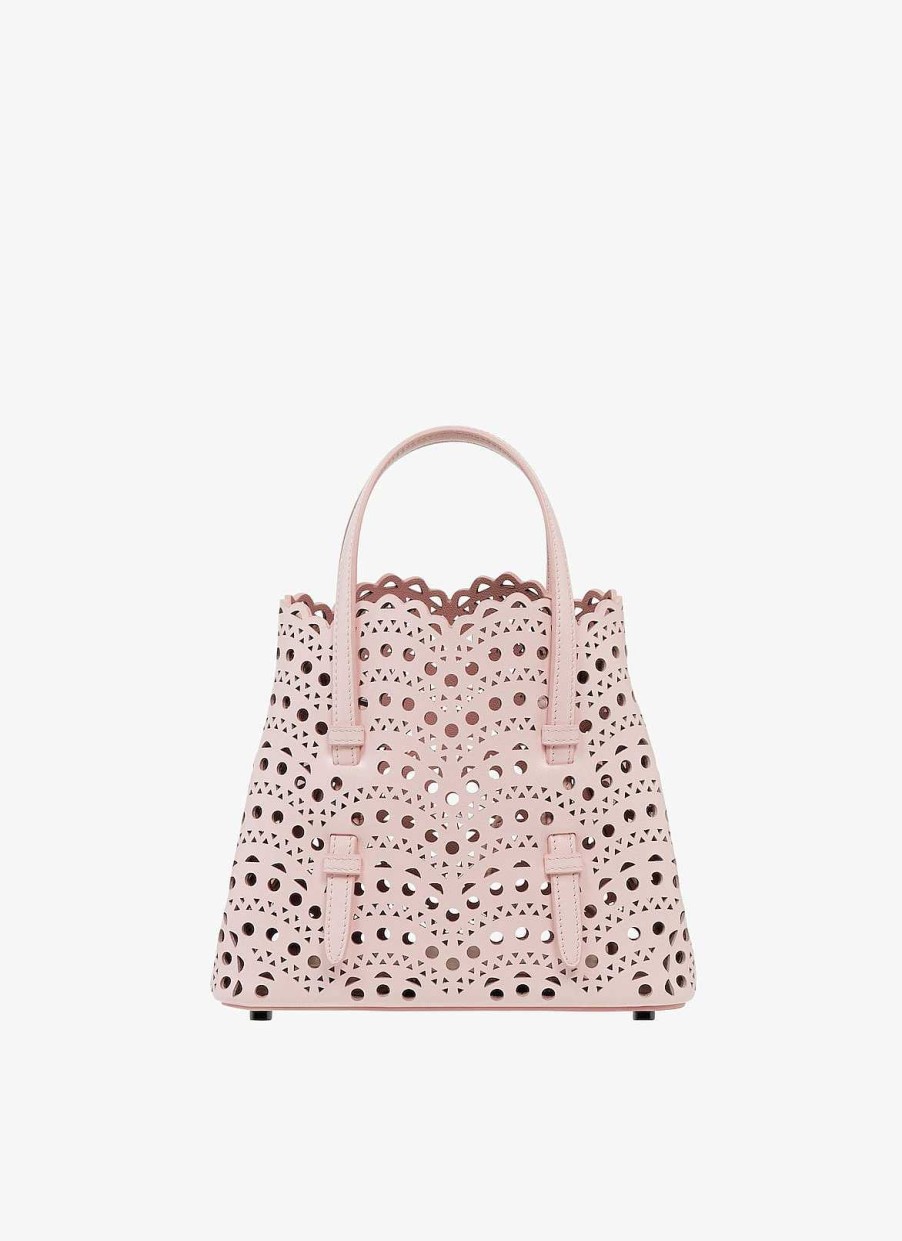 Sacs Alaïa | Sac Mina 20 En Cuir De Veau Avec Vagues